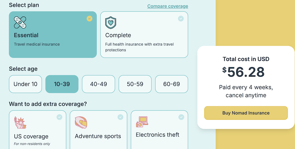 SafetyWing Nomad Insurance review 2026: Essential vs Complete pricing