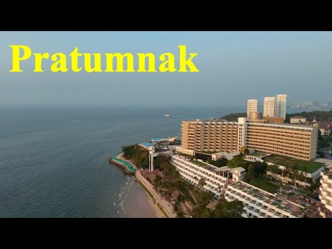 Discover Pratumnak Beach and 3 Mermaids from Above