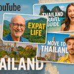 Montage de créateurs YouTube francophones sur la Thaïlande