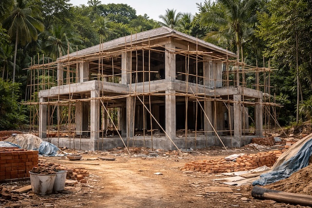 Lotissement de villas résidentielles à Koh Samui