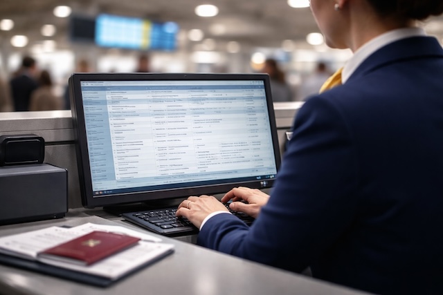 Refus d’embarquement basé sur la vérification des documents dans le système de la compagnie aérienne